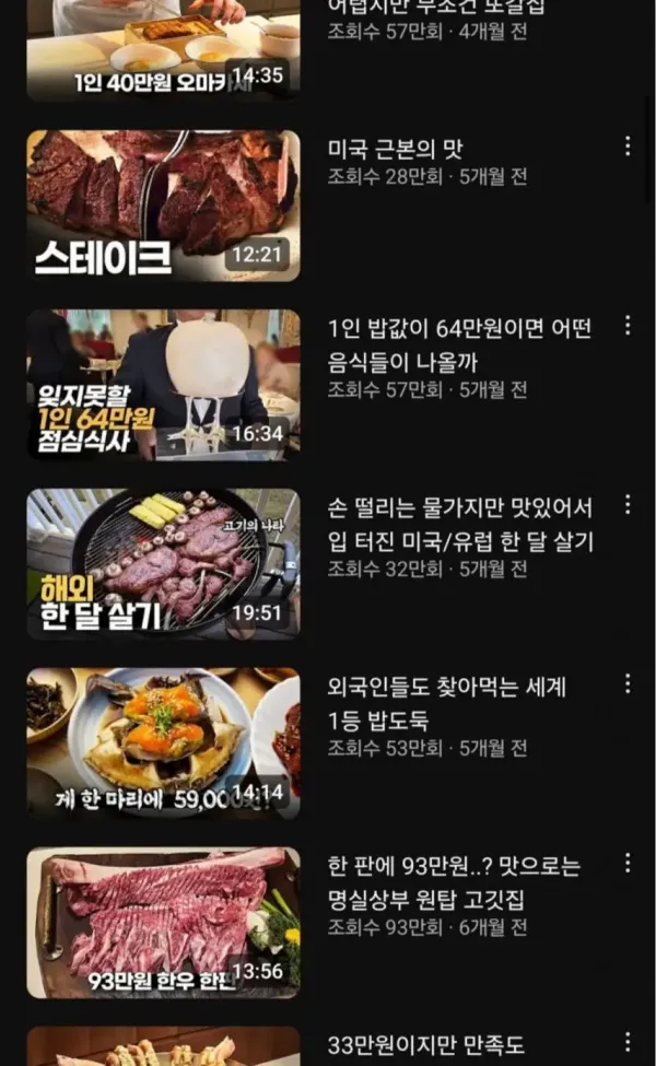 상당히 부자일 것 같은 유튜버