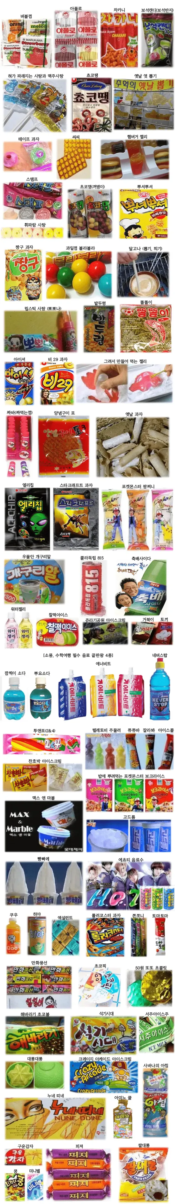 스압) 그때 그 시절 추억들 총정리