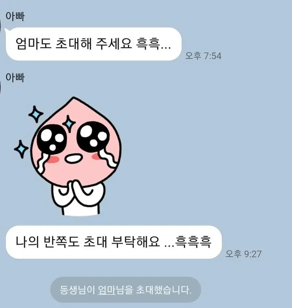 동생이 엄마 몰래 선물하자고 단톡방 팠는데 | 토토피아